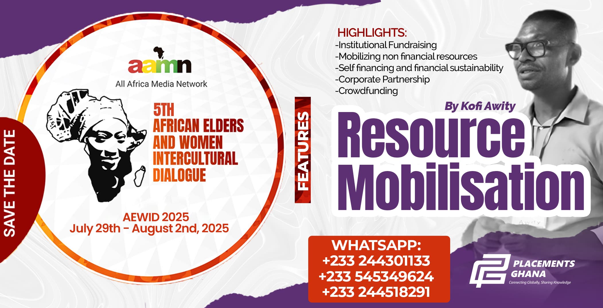 African Elders and Women Intercultural Dialogue to Feature Masterclass on Resource Mobilisation