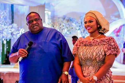 Chief Emmanuel Iwuanyanwu and Princess Frances Iwuanyanwu