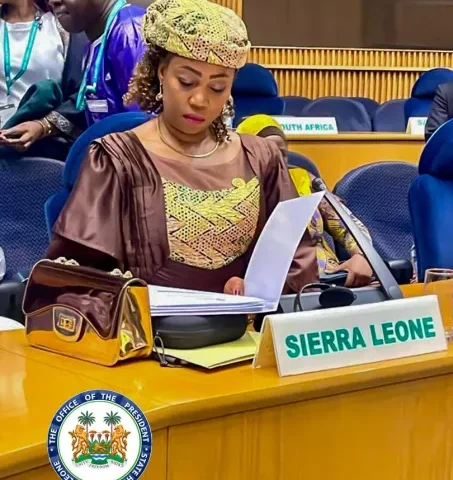 Fatima Maada Bio of Sierra Leone
